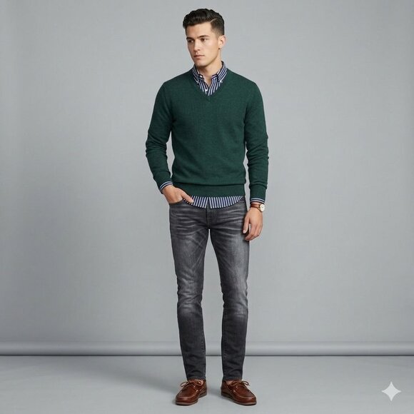 Saint Laurent Paris Slim-Fit 30 Black Distressed Denim Jeans  Made In Italy - Picture 5 of 15